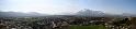 Blick von der Hohensalzburg auf die Alpen